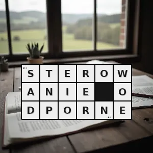 Hasło krzyżówkowe sterowanie w którym określa się dokładność modelu za pomocą zmiennych parametrów przewidywanych na podstawie wiedzy o obiekcie - sterowanie odporne – rozwiązanie, synonimy, podpowiedzi i definicje krzyżówkowe